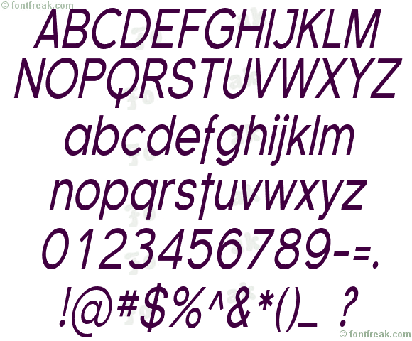 Florencesans Cond Italic