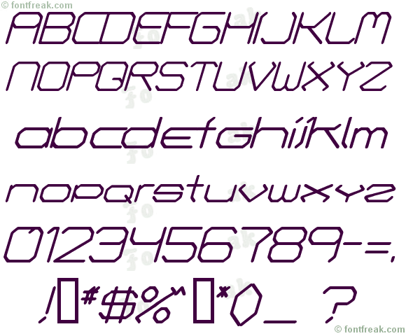 Fontmaker's Choice Italic