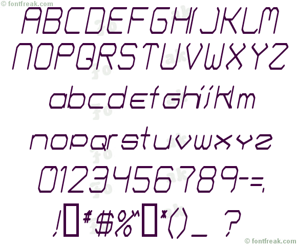 Fontmaker's Choice ThinItalic