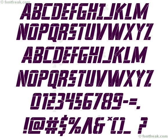 Frank-n-Plank Bold Italic