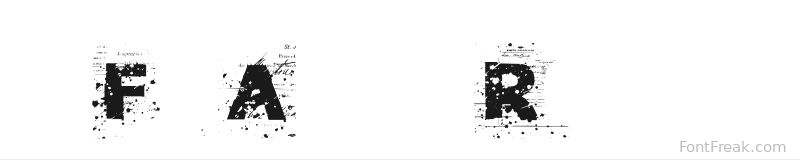 FuckAutority Regular font preview