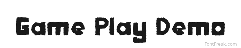 Game Play Demo font preview