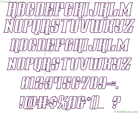 Gentleman Caller Outline Italic