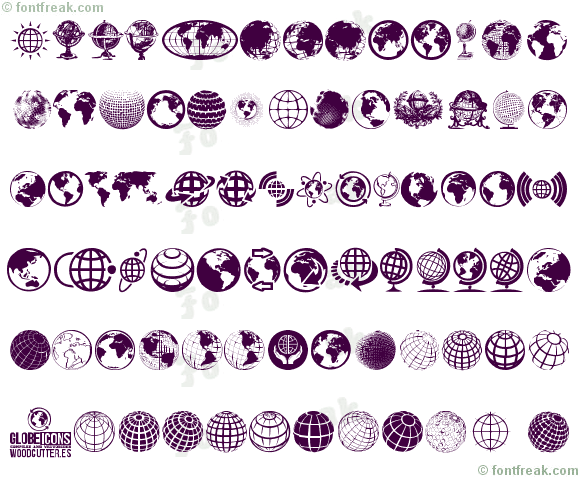 Globe Icons