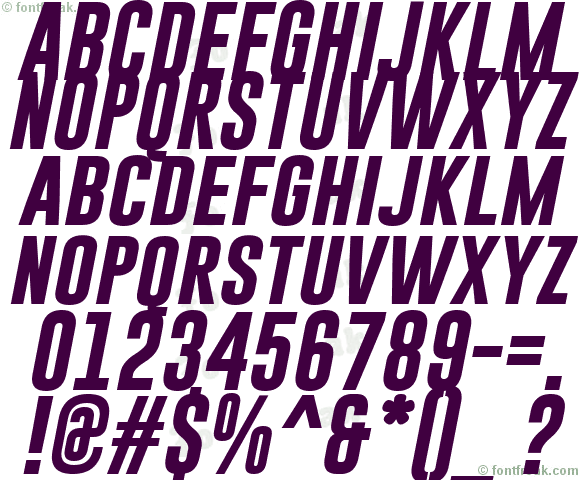 Gobold Bold Italic Italic