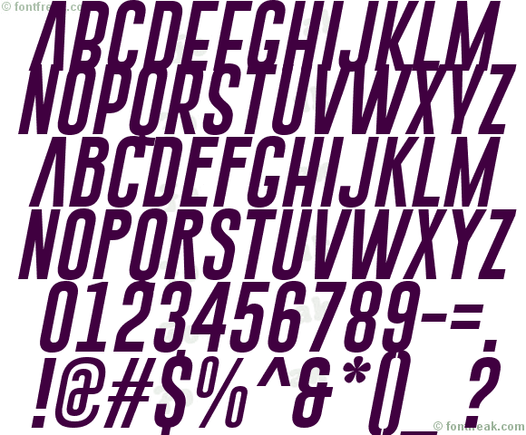 Gobold Extra1 Italic Italic