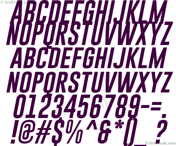 Gobold Italic Italic