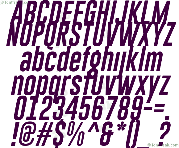 Gobold Lowplus Italic Italic