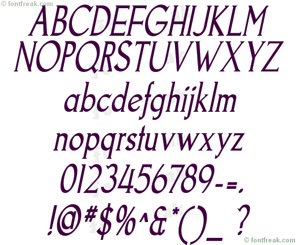 Goodfish Italic