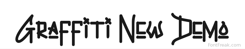 Graffiti New Demo font preview