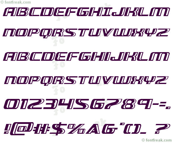 Grease Gun Expanded Italic