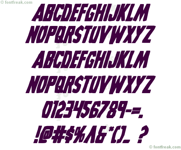 Grim Ghost Bold Italic