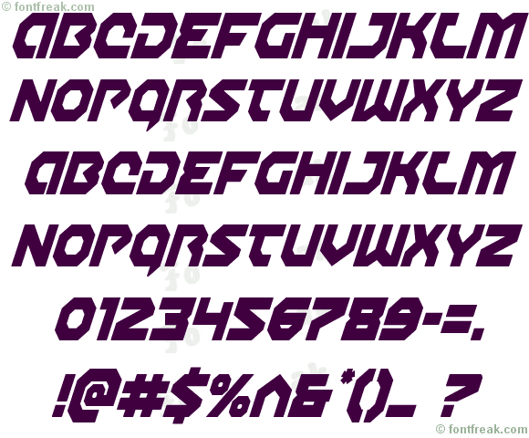 Gunner Storm Condensed Italic