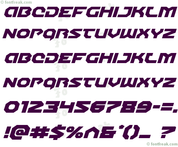 Gunner Storm Expanded Italic