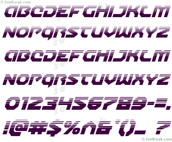 Gunner Storm Halftone Italic