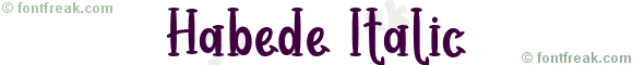 Habede Italic