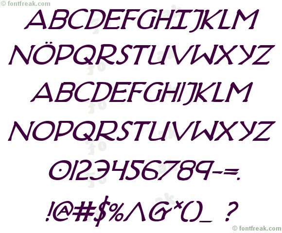 Hadriatic Bold Italic