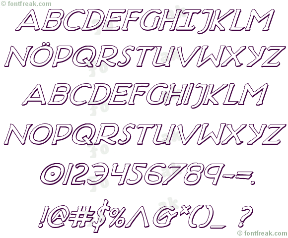 Hadriatic Shadow Italic