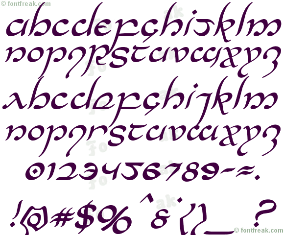 Half-Elven Italic