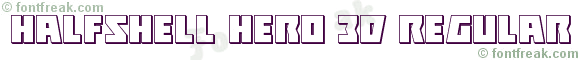 Halfshell Hero 3D Regular