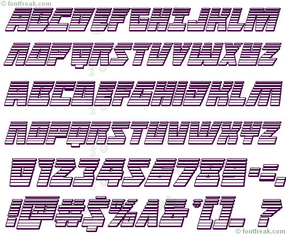 Halfshell Hero Chrome Italic