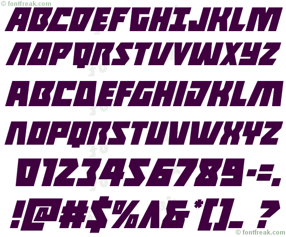 Halfshell Hero Italic