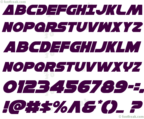 Han Solo Italic