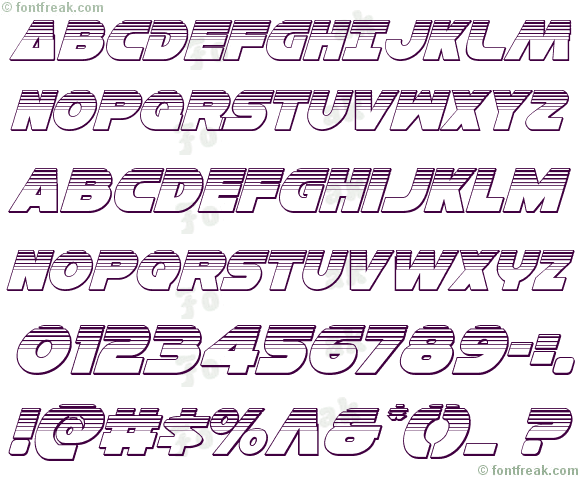 Han Solo Platinum Italic