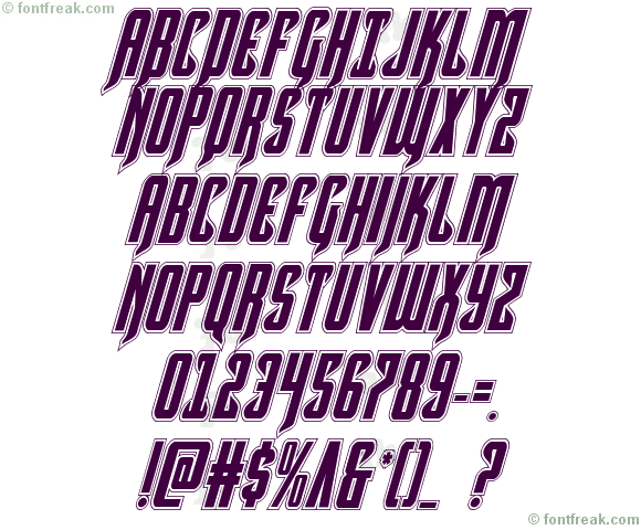 Hawkmoon Academy Italic