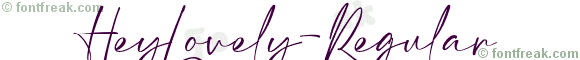 HeyLovely-Regular