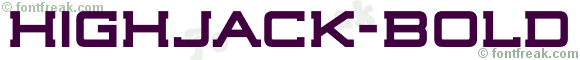 Highjack-Bold
