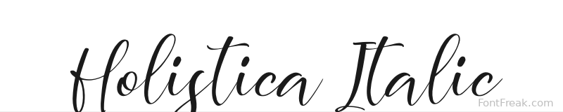 Holistica Italic