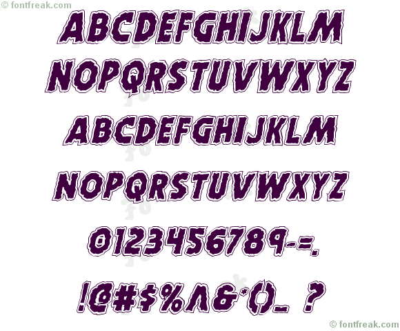 Horroween Academy Italic