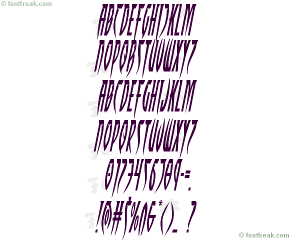 Inhumanity Condensed Italic