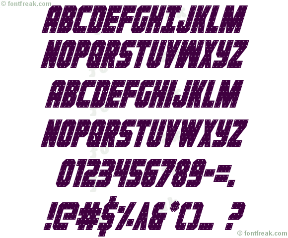 Iron Forge Condensed Italic