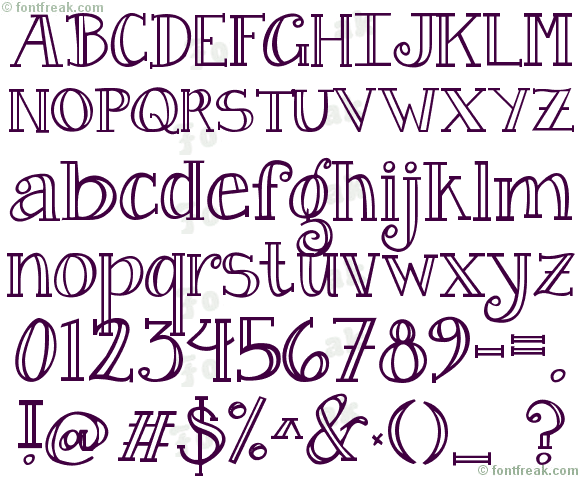 Janda Curlygirl Serif