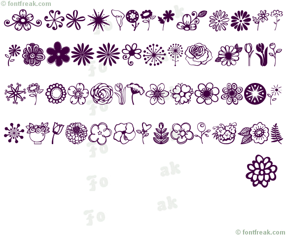 Janda Flower Doodles