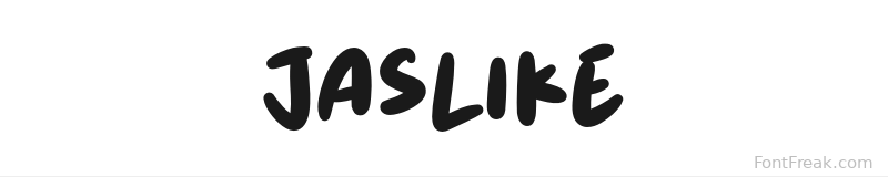 Jaslike font preview