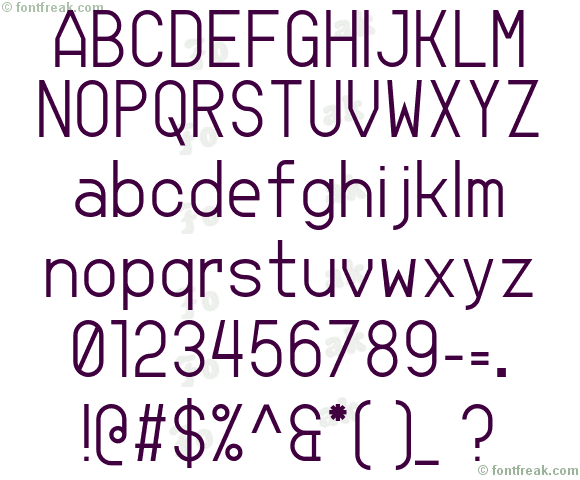 Jupiteroid Light — all characters