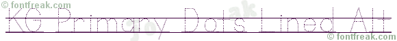 KG Primary Dots Lined Alt