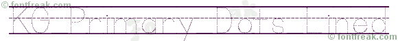 KG Primary Dots Lined