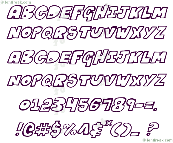 Kartoons Italic