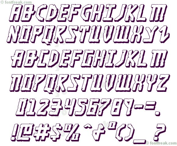 Khazad-Dum 3D Italic