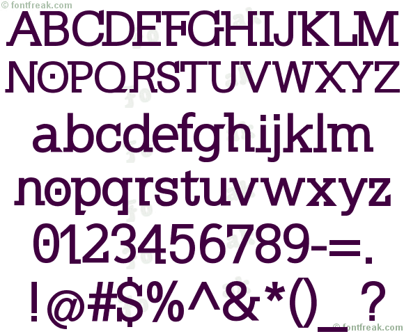 KleinSlabserif-Bold