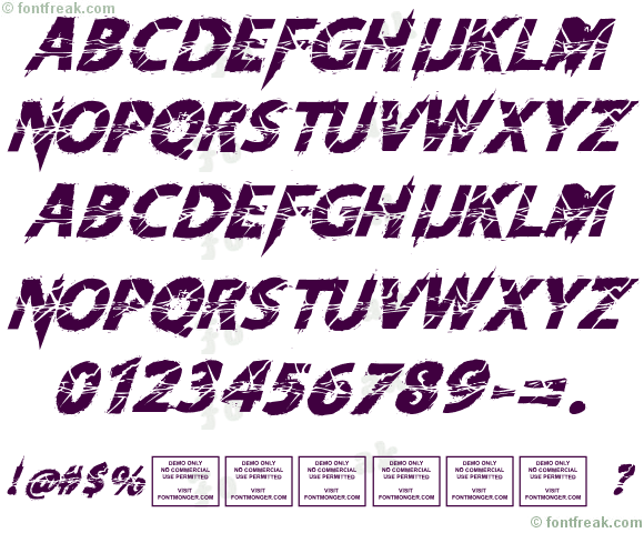 KnifeFightBallet-Italic