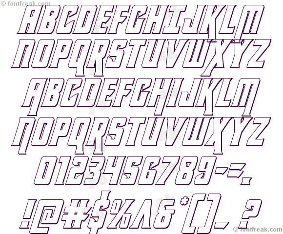 Kondor 3D Italic