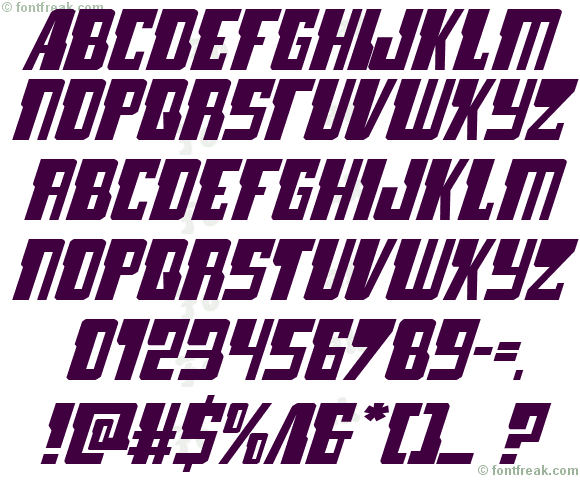 Lamprey Expanded Italic