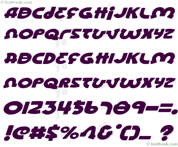 Lionel Expanded Italic