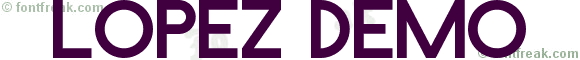Lopez Demo