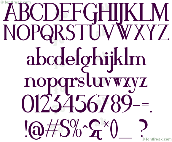 MAWNS Serif